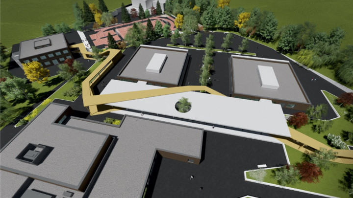 Middle and High school in Povoa de Lanhoso